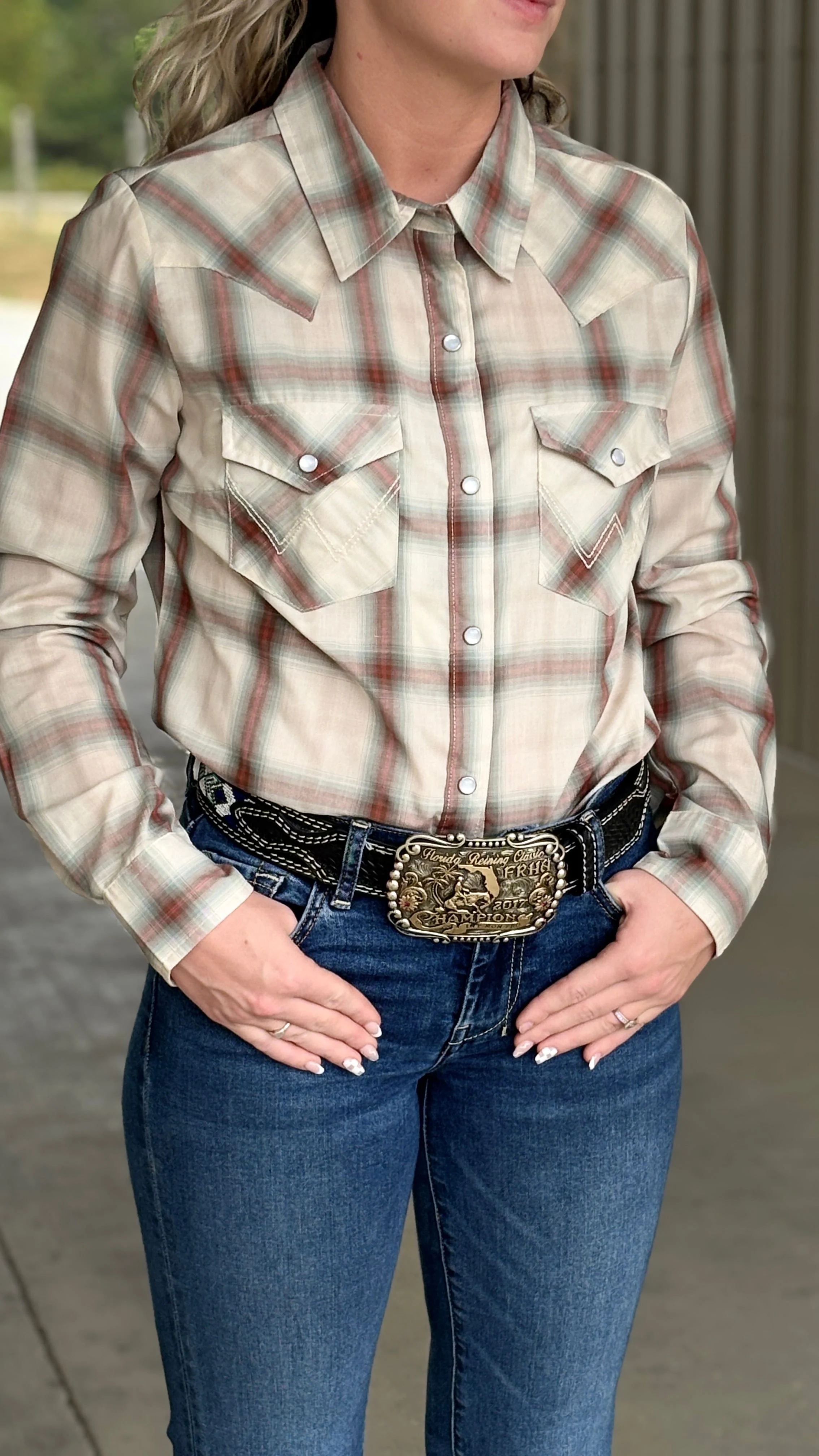 Ladies Wrangler Essential  ~ Cream