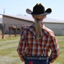Ladies Wrangler Essential  ~ Orange - Image 2