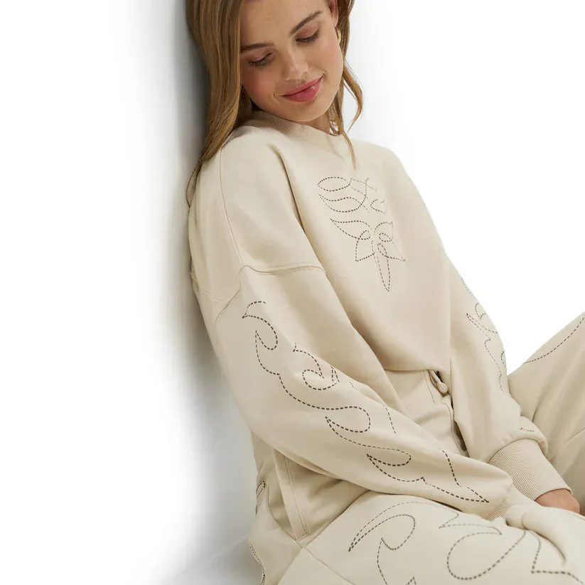 Lainey Wilson Cowboy Sweatshirt by Wrangler - Image 4