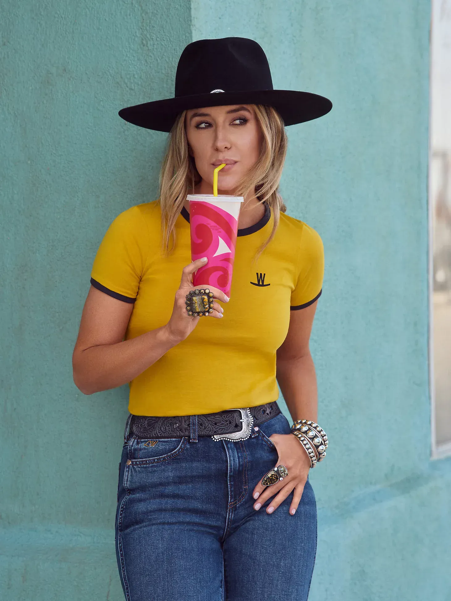 Lainey Wilson Wilson Farm Tee by Wrangler X - Image 2