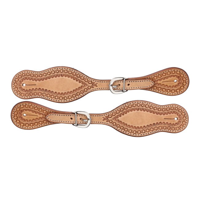 Leather Dotwork Spur Strap