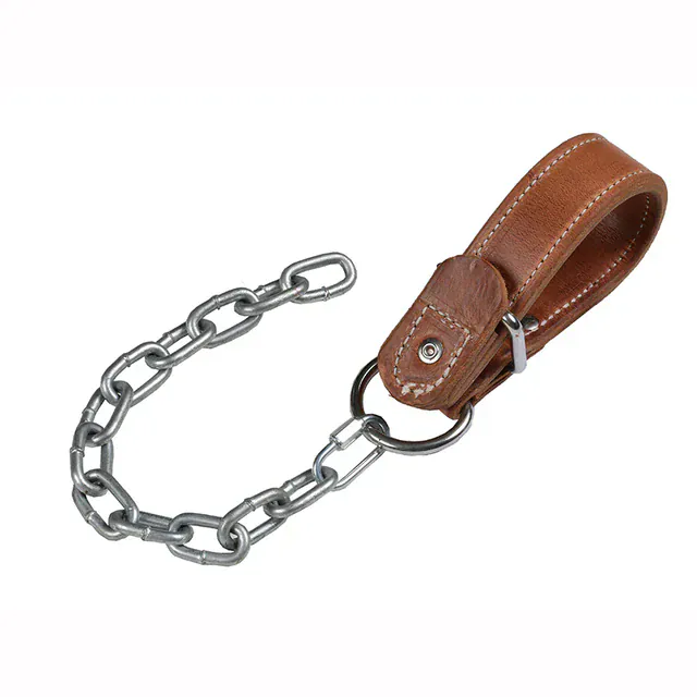 Leather Single Hobble W/Kick Chain