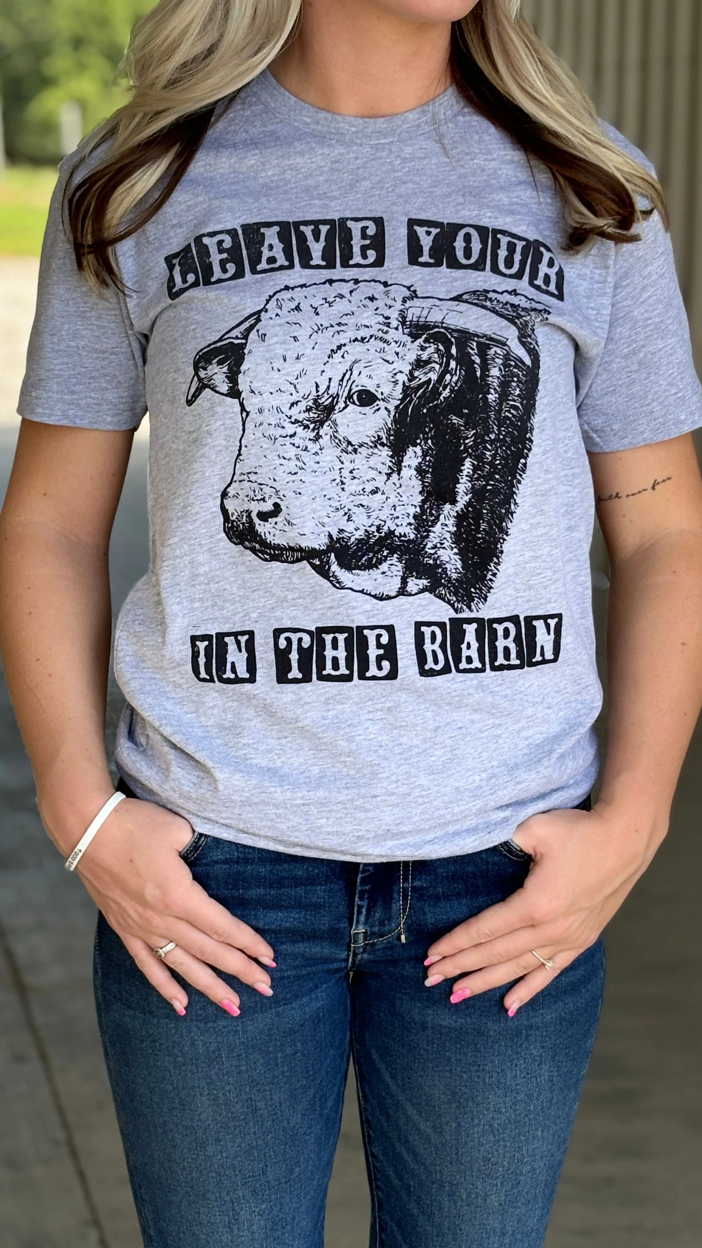 Leave Your Bull in the Barn