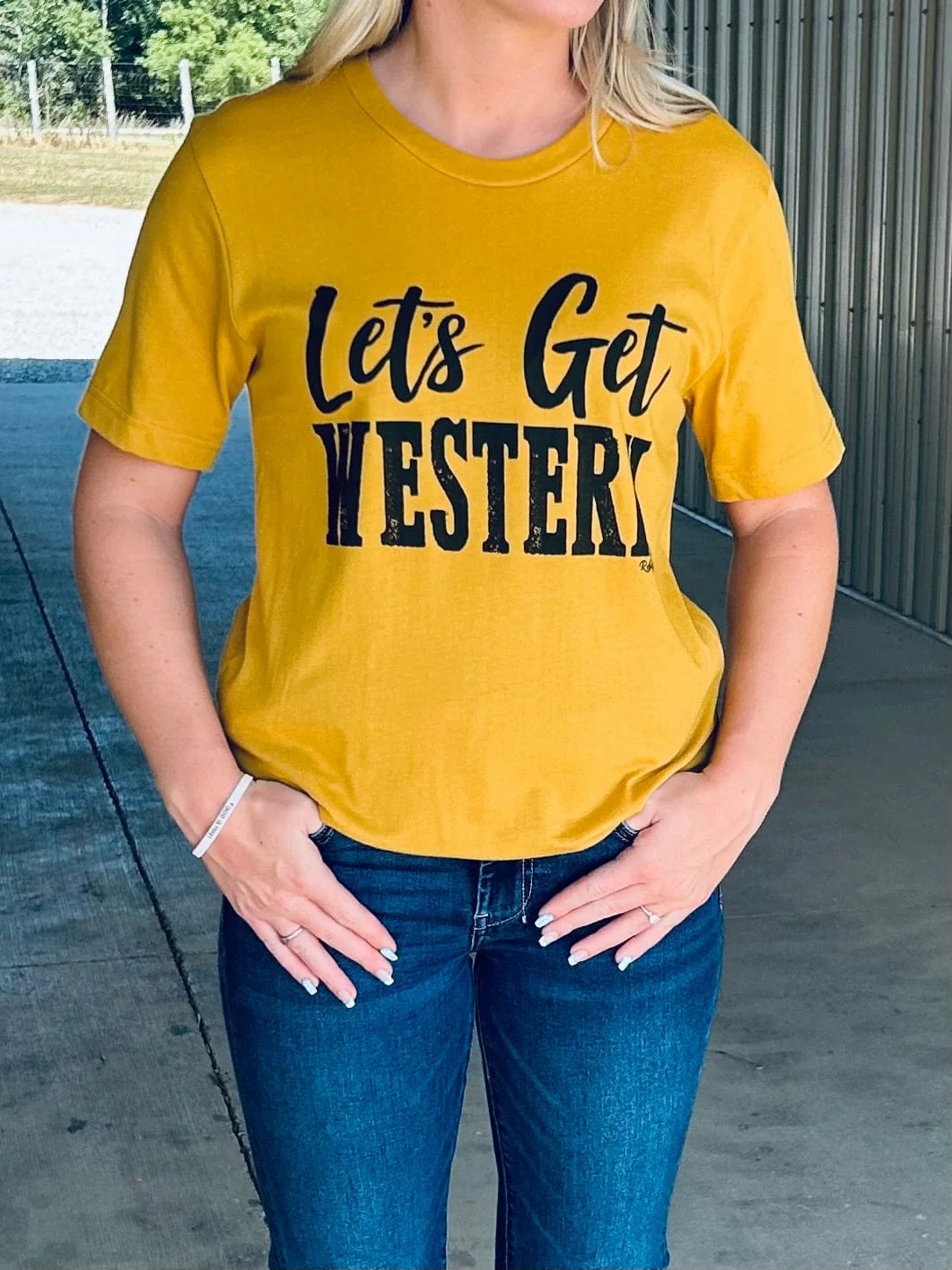 Let's Get Western Tee