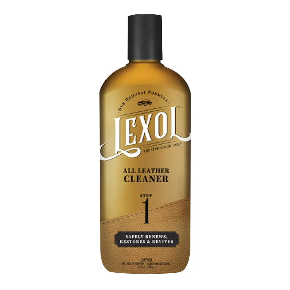 Lexol Leather Cleaner Step 1