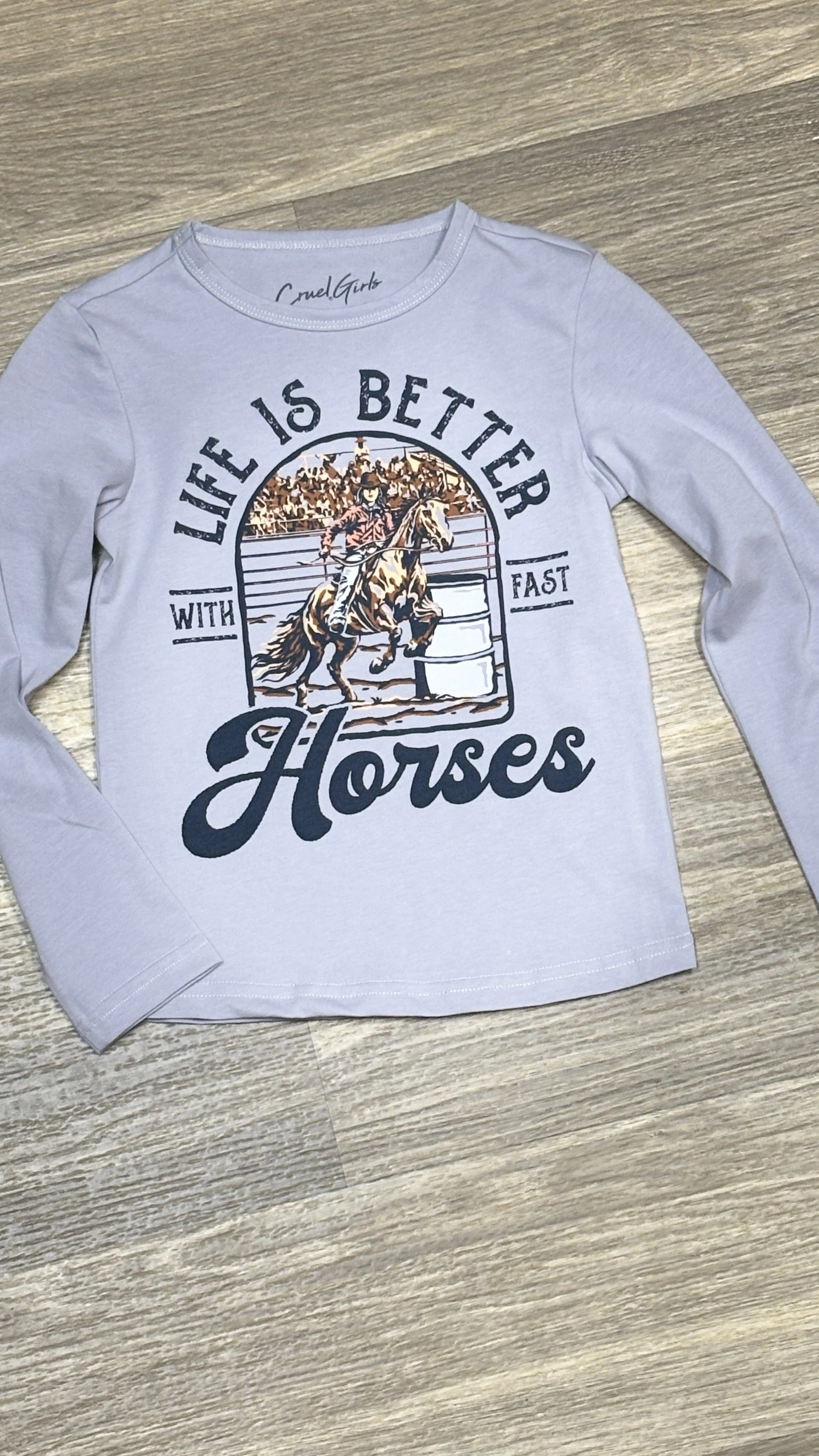 Life is Better With Fast Horses Tee - Image 2