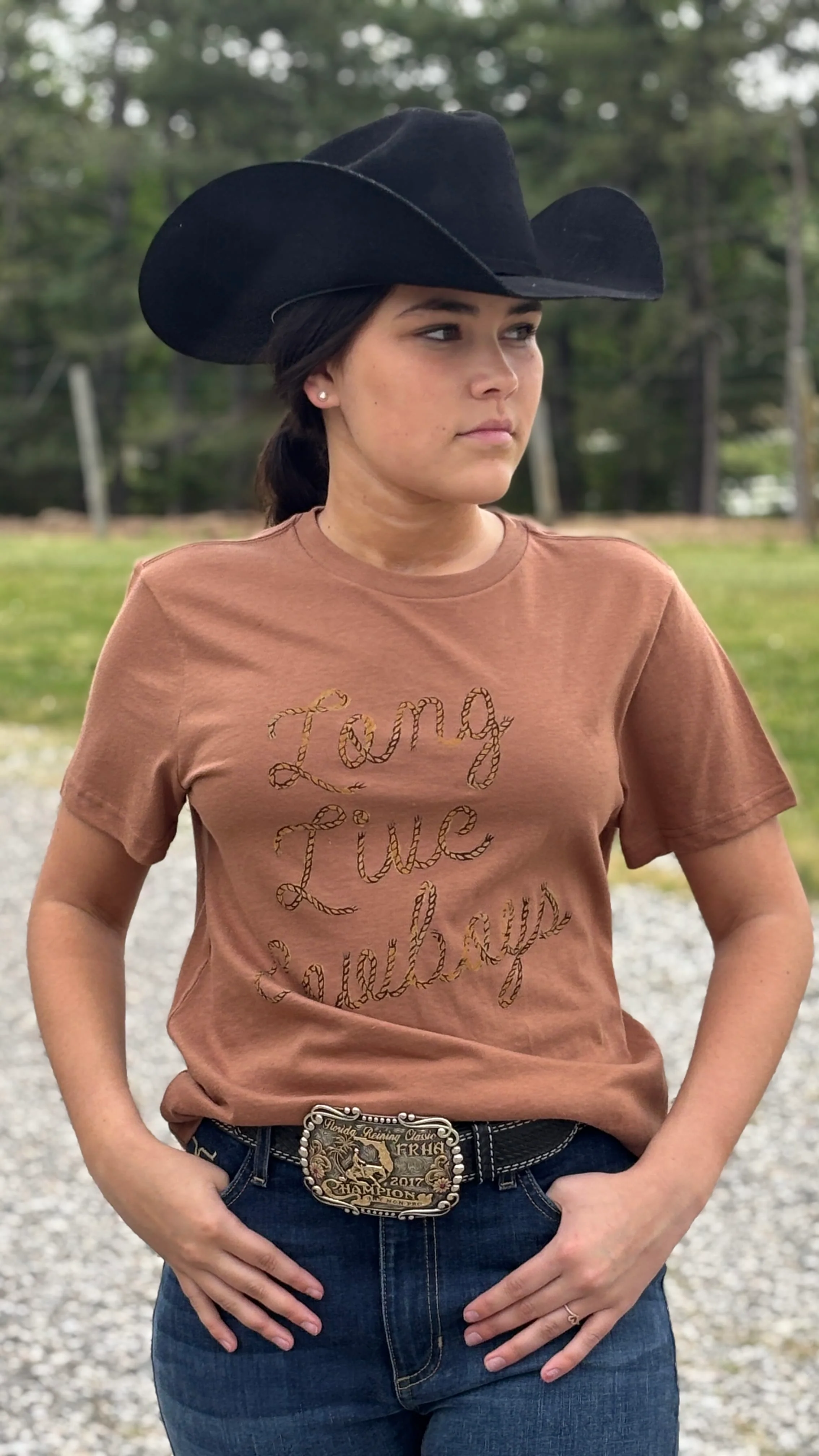 Long Live Cowboys Tee by Wrangler