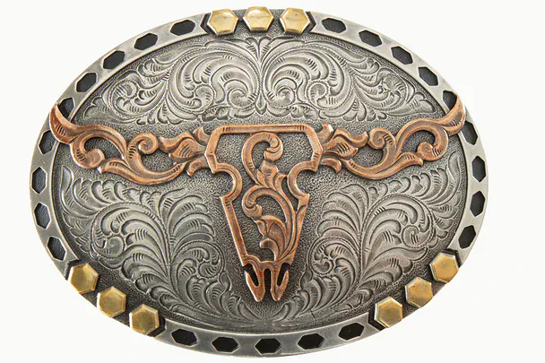 Longhorn Belt Buckle