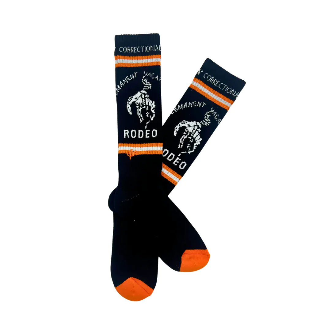 Lucky Chuck Socks ~ Cactus Alley-Correctional Vaca - Image 3