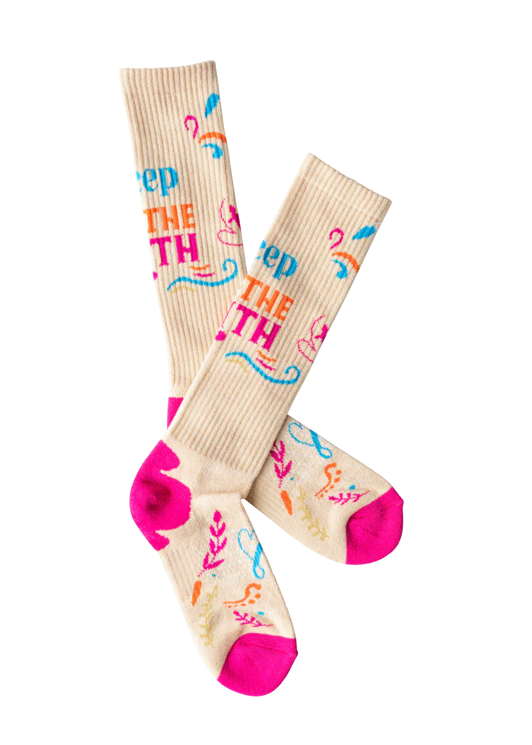 Lucky Chuck Socks ~ Keep The Faith - Image 3