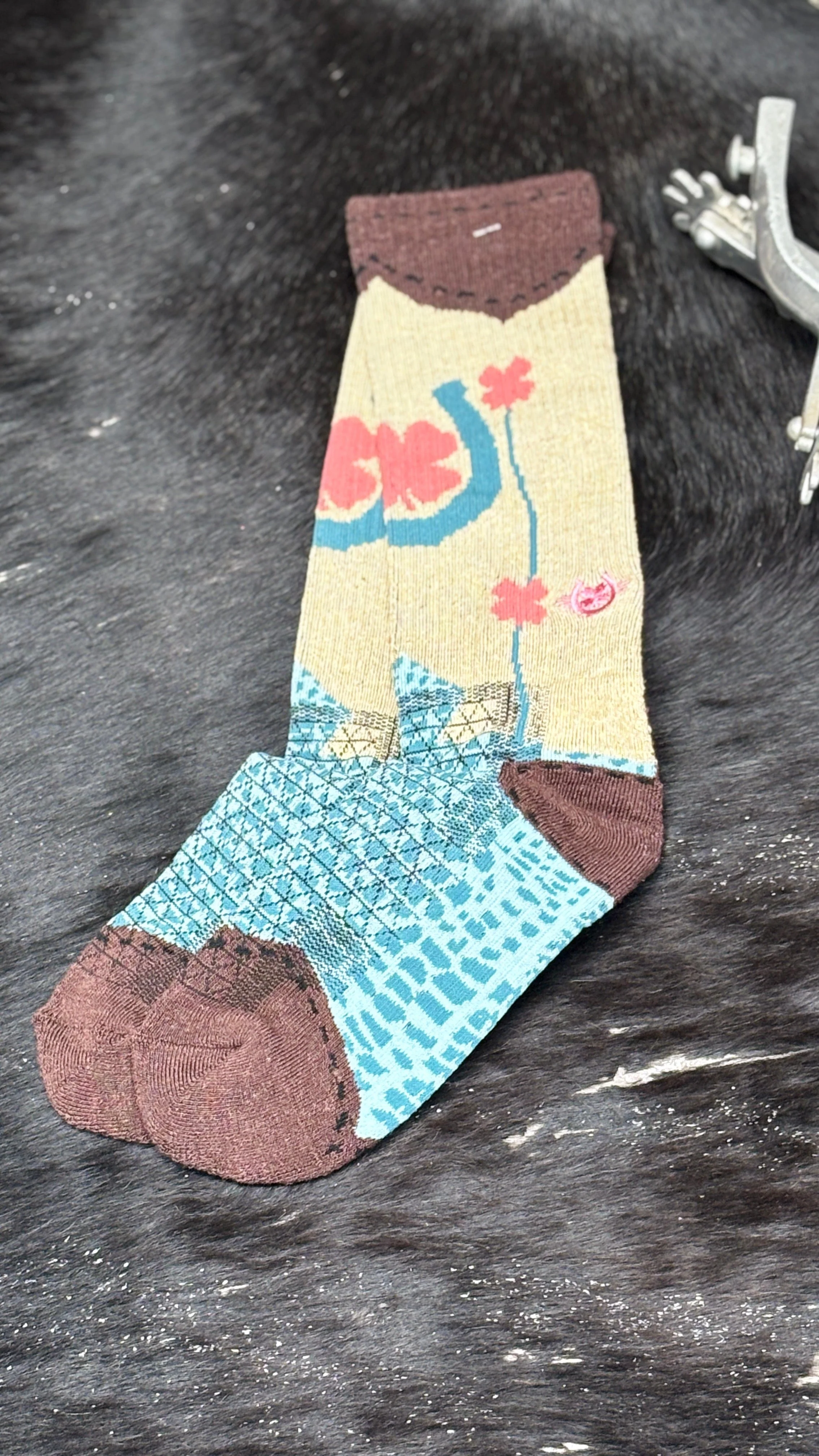 Lucky Chuck Socks ~ Lucky Shit Kickers