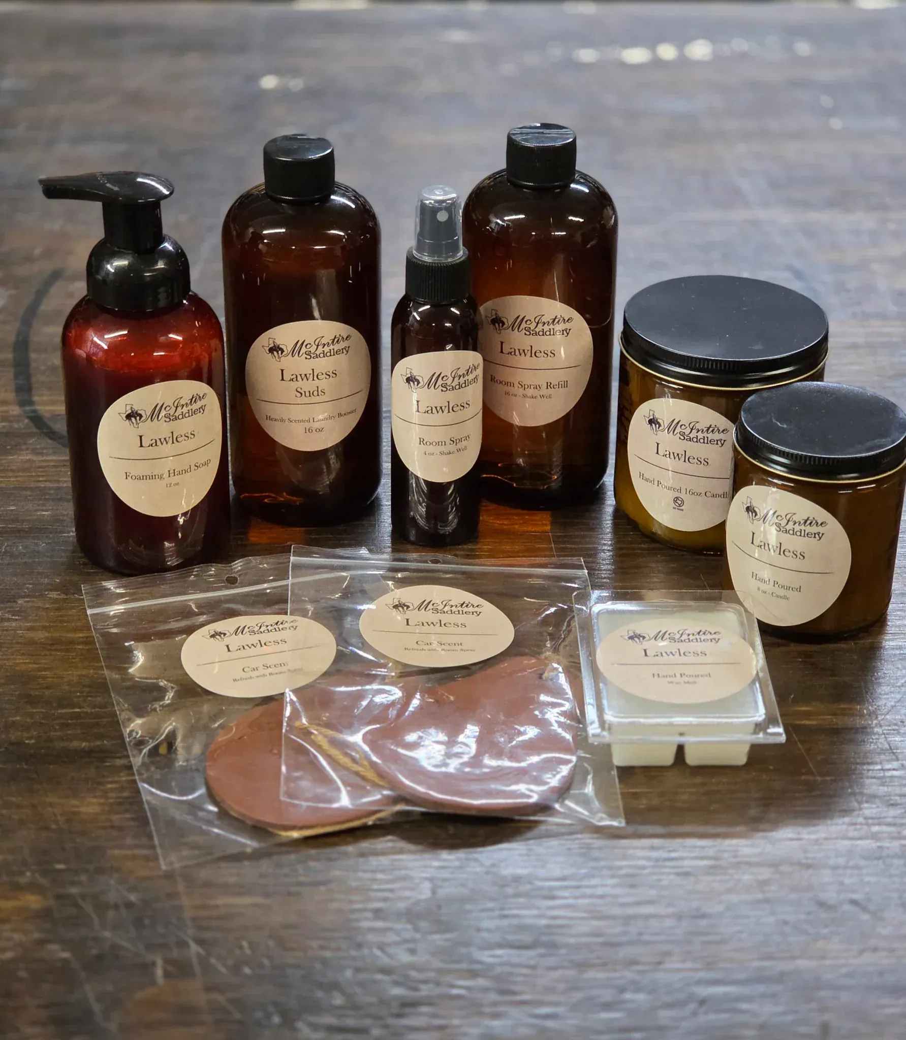 McIntire Saddlery Candles ~ Lawless