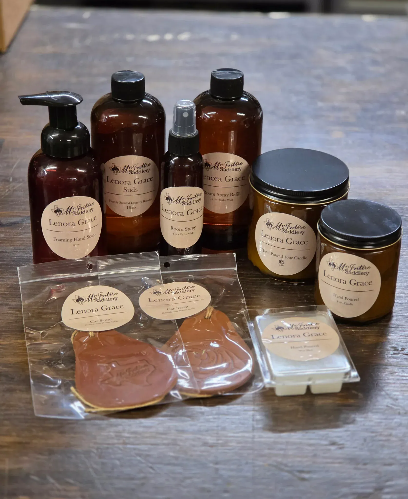 McIntire Saddlery Candles ~ Lenora Grace