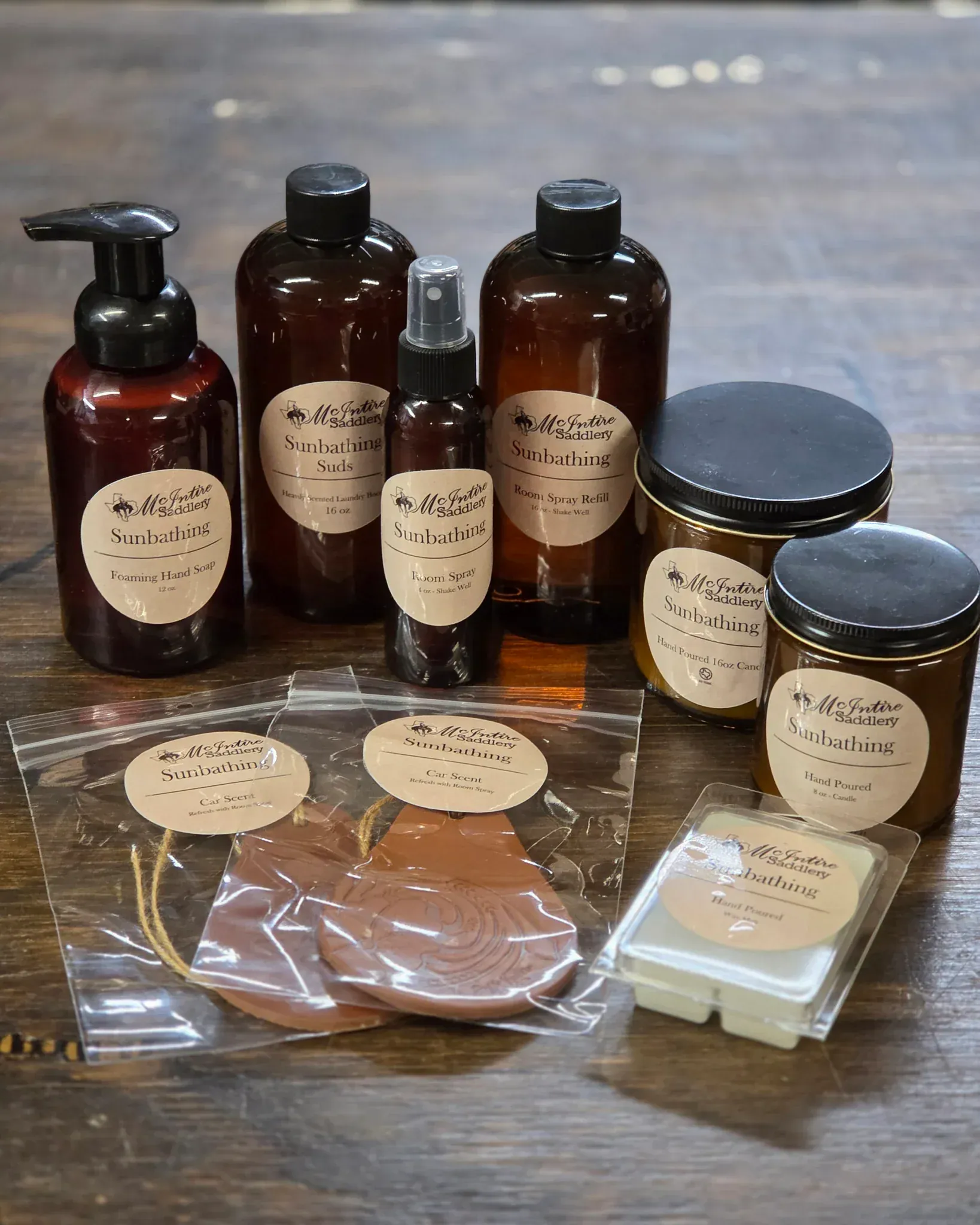 McIntire Saddlery Candles ~ Sunbathing