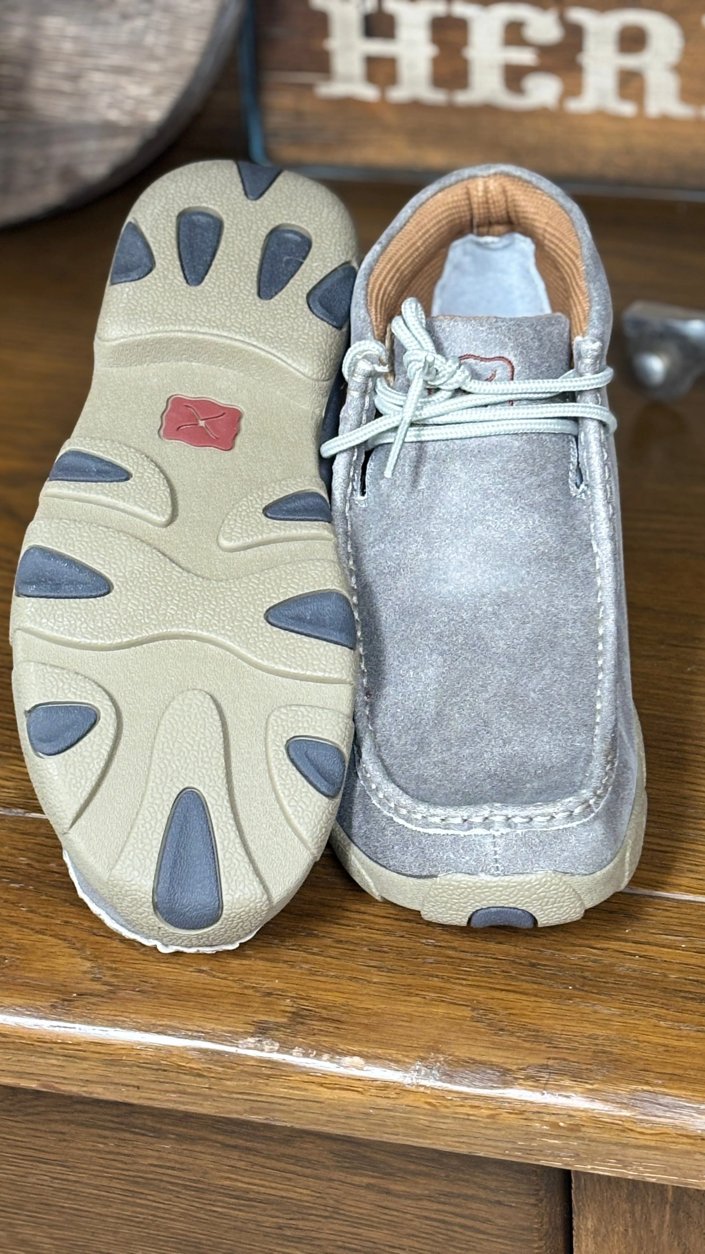 Men's Chukka Driving Moc ~ Grey - Image 3