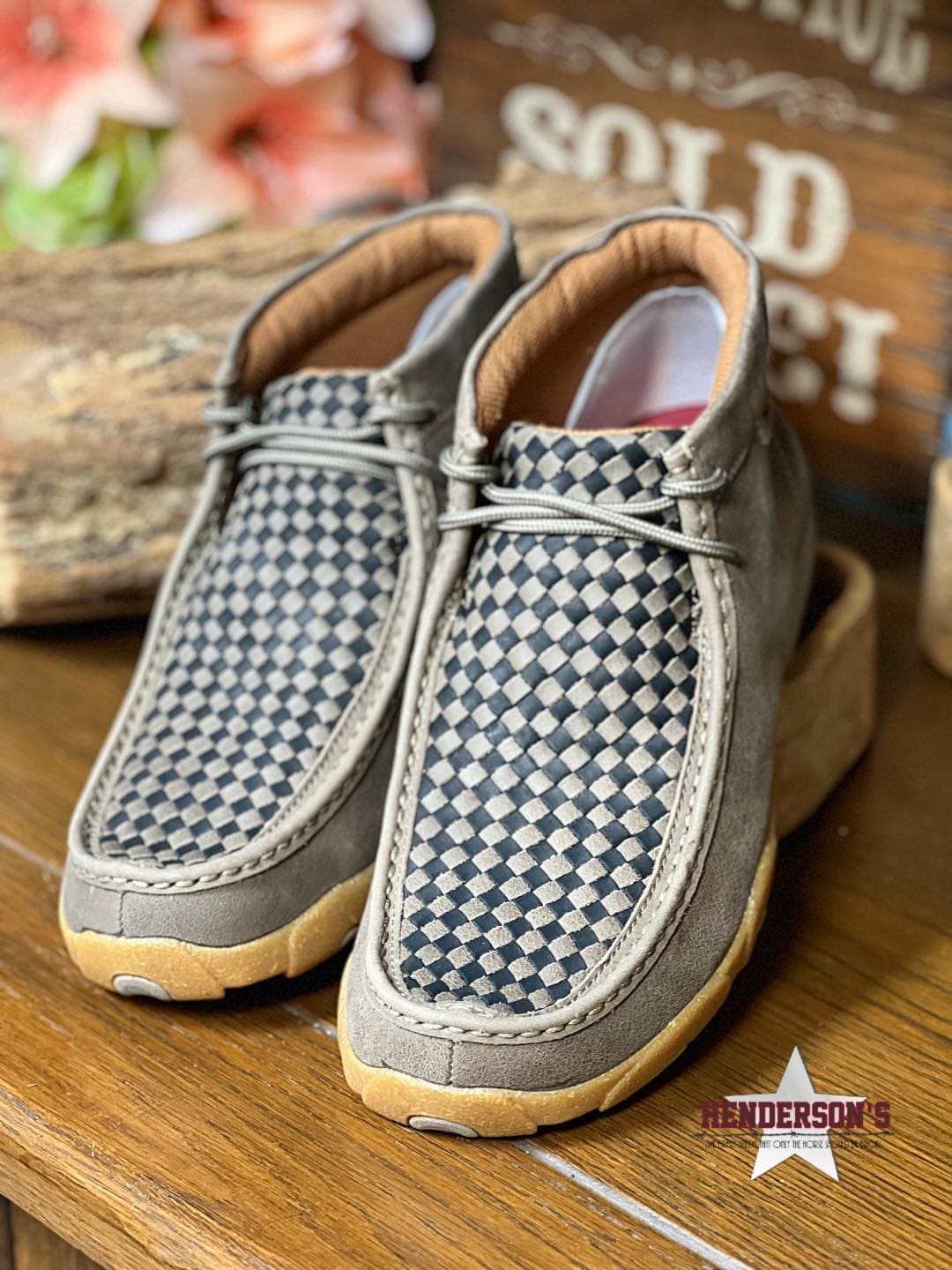 Men's Chukka Driving Moc ~ Grey & Black - Image 2