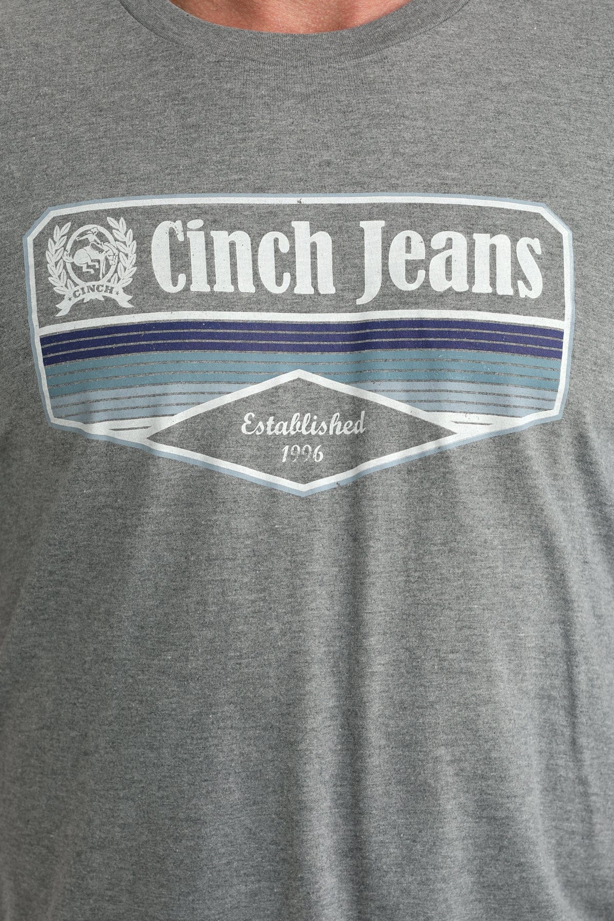 Men's Cinch Classic Tee ~ Gray - Image 3