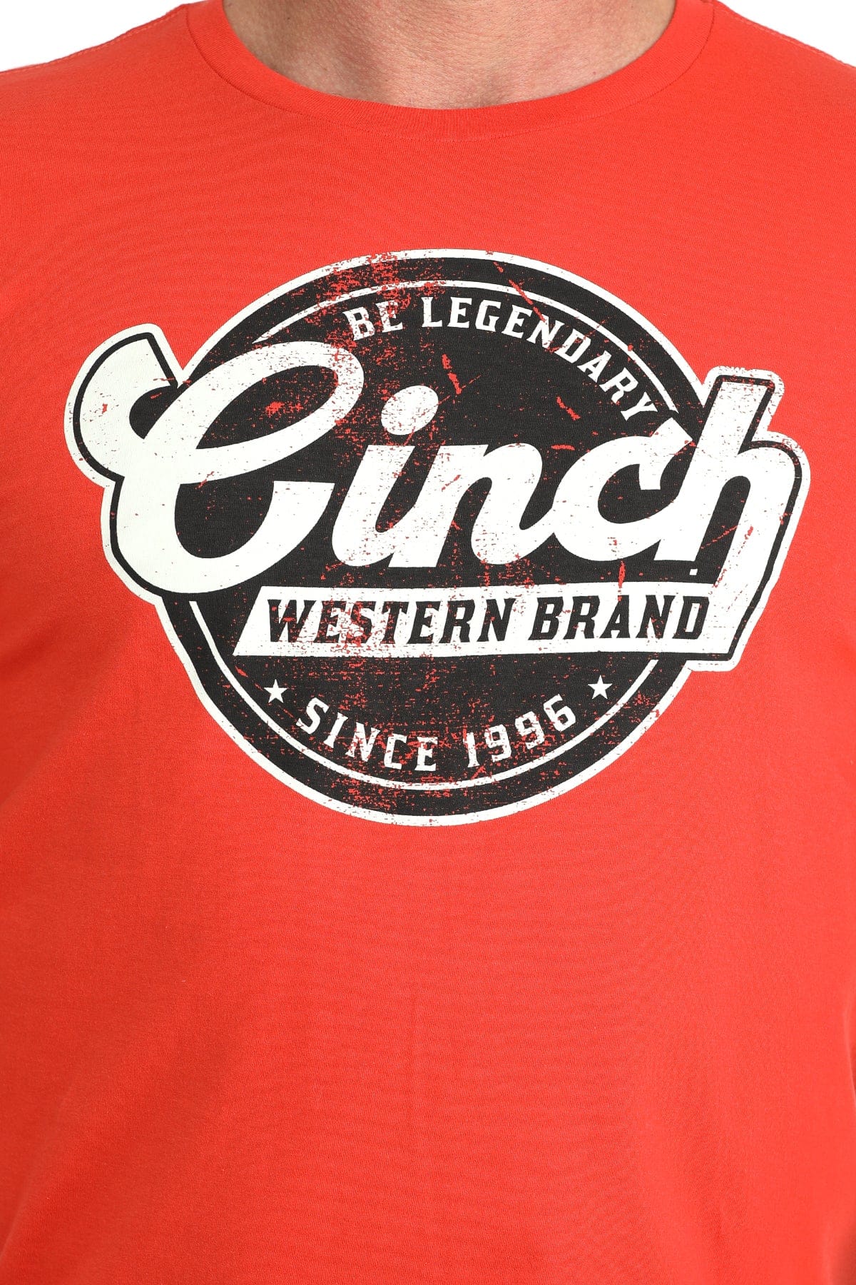 Men's Cinch Classic Tee ~ Red - Image 2