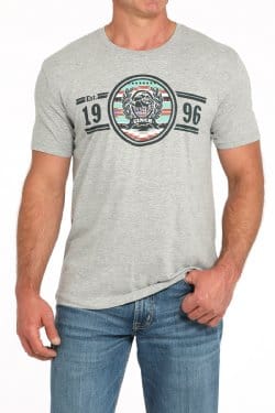 Men's Cinch Tee ~ Gray - Image 2