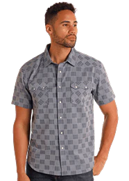Men's Print by Panhandle Slim ~ Blue
