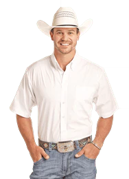 Men's Solid Shirt by Panhandle Slim