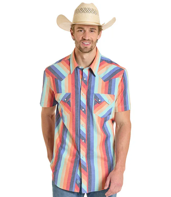 Men's Vintage Stripe by Rock & Roll ~ Orange