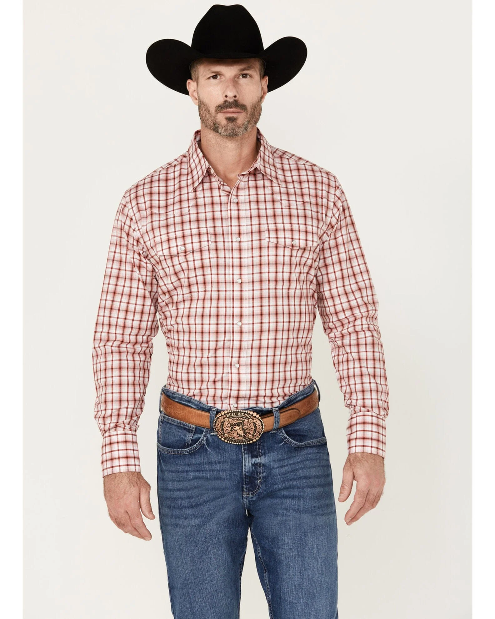Men's Wrangler Plaid ~ Red