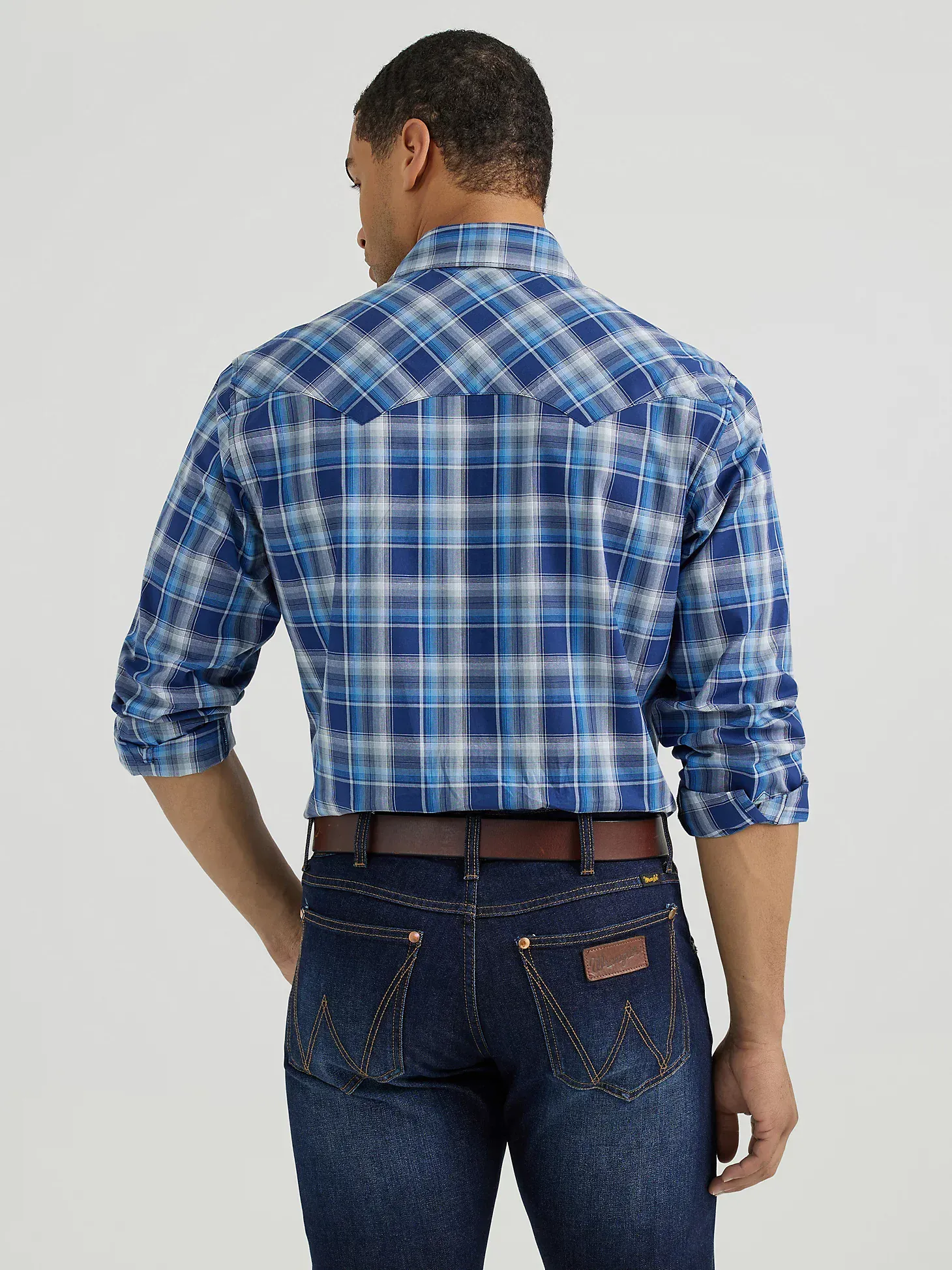 Men's Wrangler Retro Plaid - Image 2