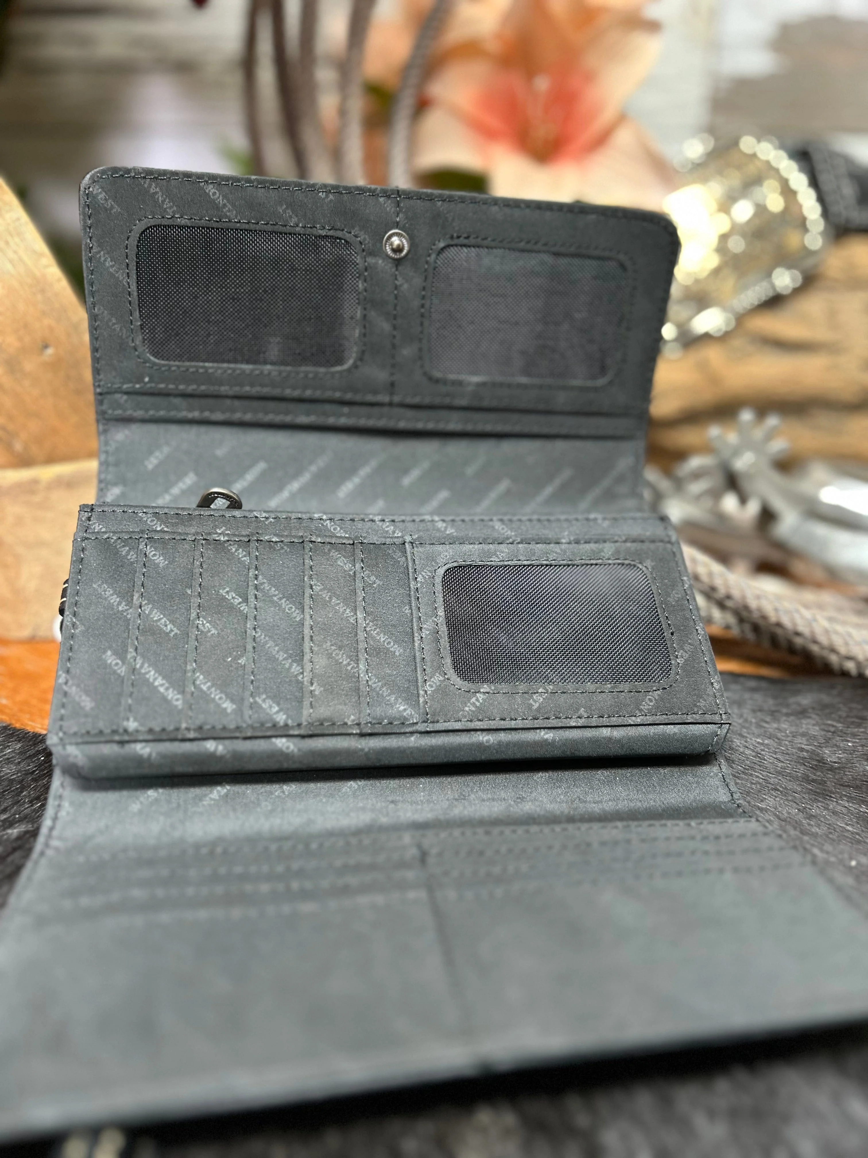 MW Aztec Wallet ~ Black - Image 3