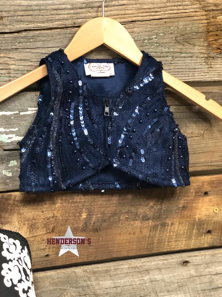 Navy Waves "Mini" Bolero
