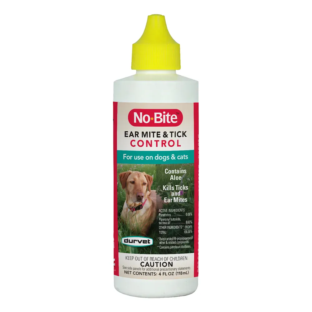 No-Bite Ear Mite & Tick Control for Dogs and Cats