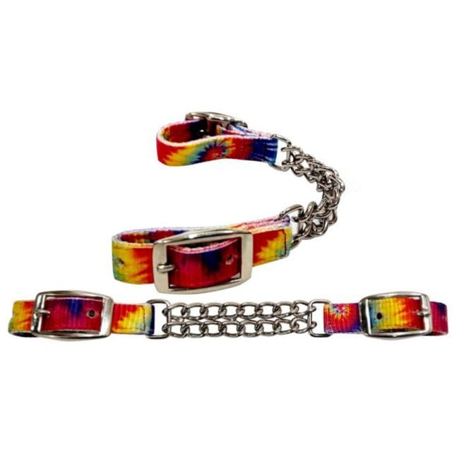 Nylon Curb Strap ~ Tie-Dye