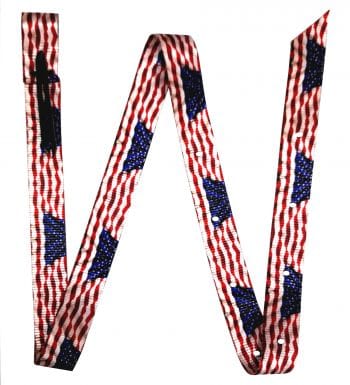 Nylon Tie Strap ~ American Flag