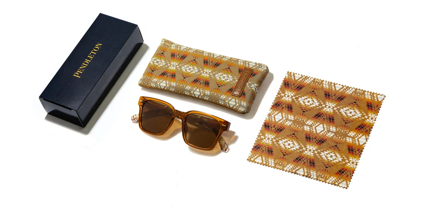Pendleton Sunglasses - Coby: Brown Crystal / Mission Trails - Image 4