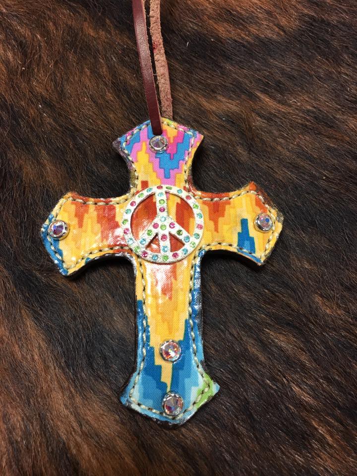 Print Saddle Cross - Image 6