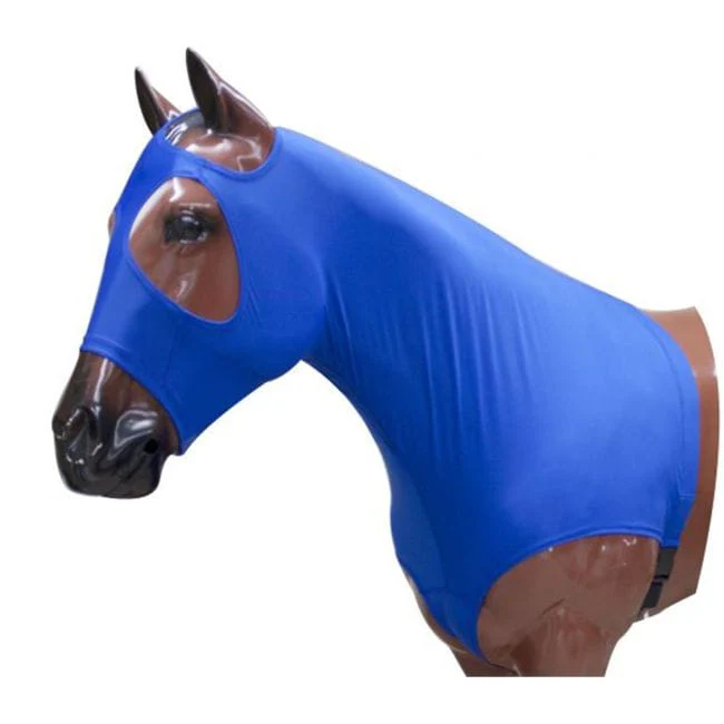 Pull On Slicker Hood ~ Blue