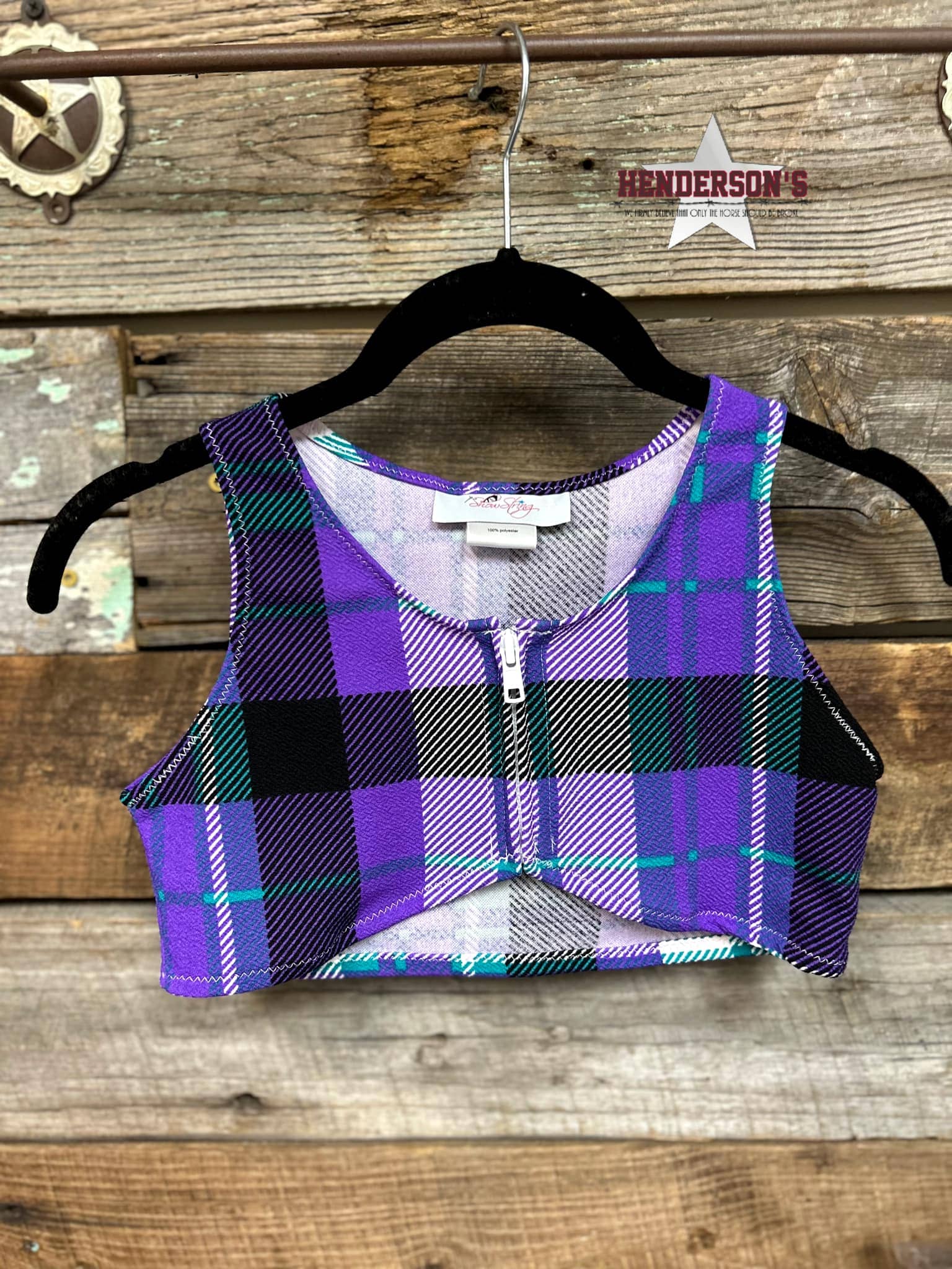 Purple Plaid "Mini"  Youth Bolero