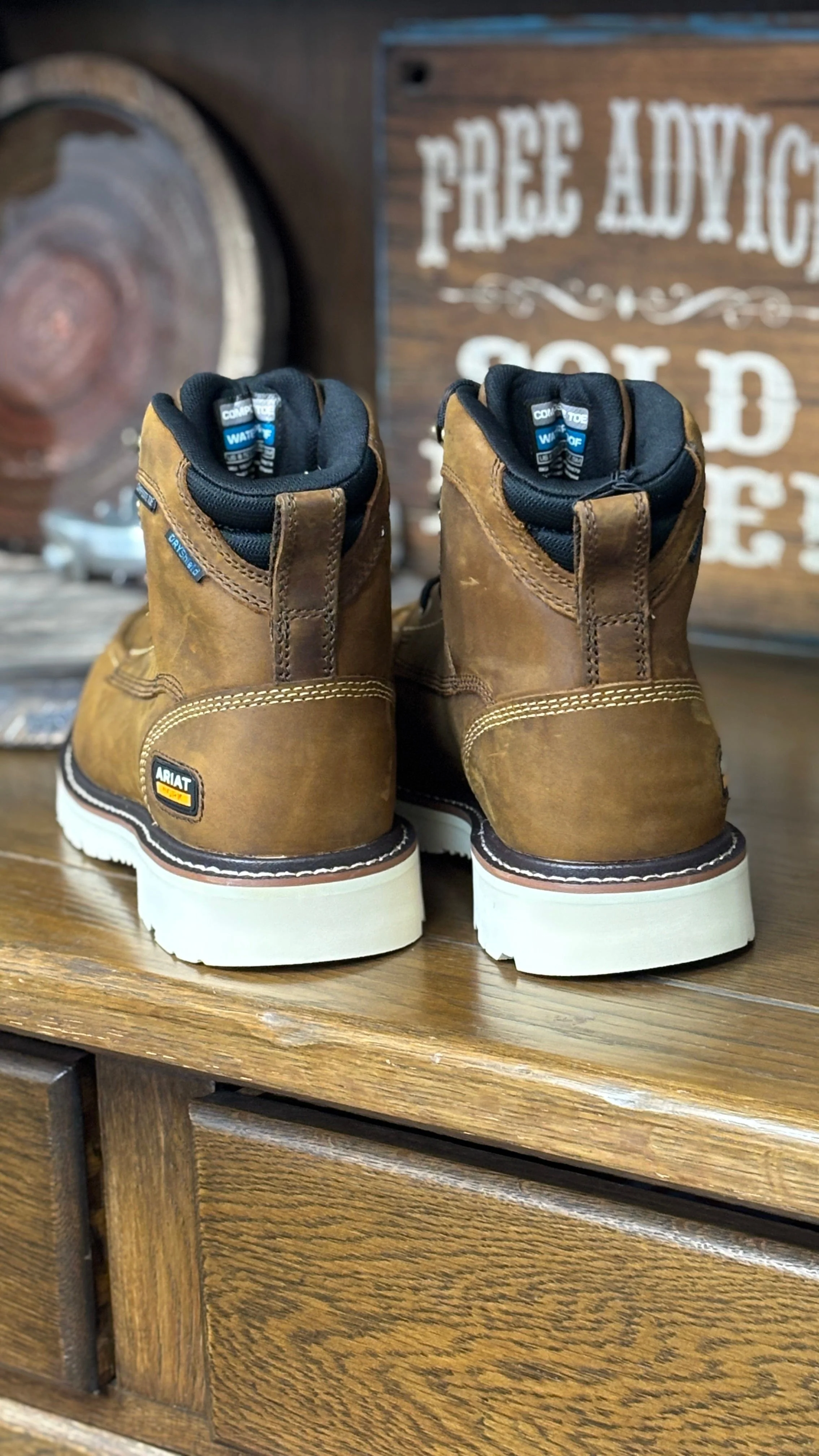 Rebar Lift 6" Waterproof Composite Toe Work Boot by Ariat - Image 2