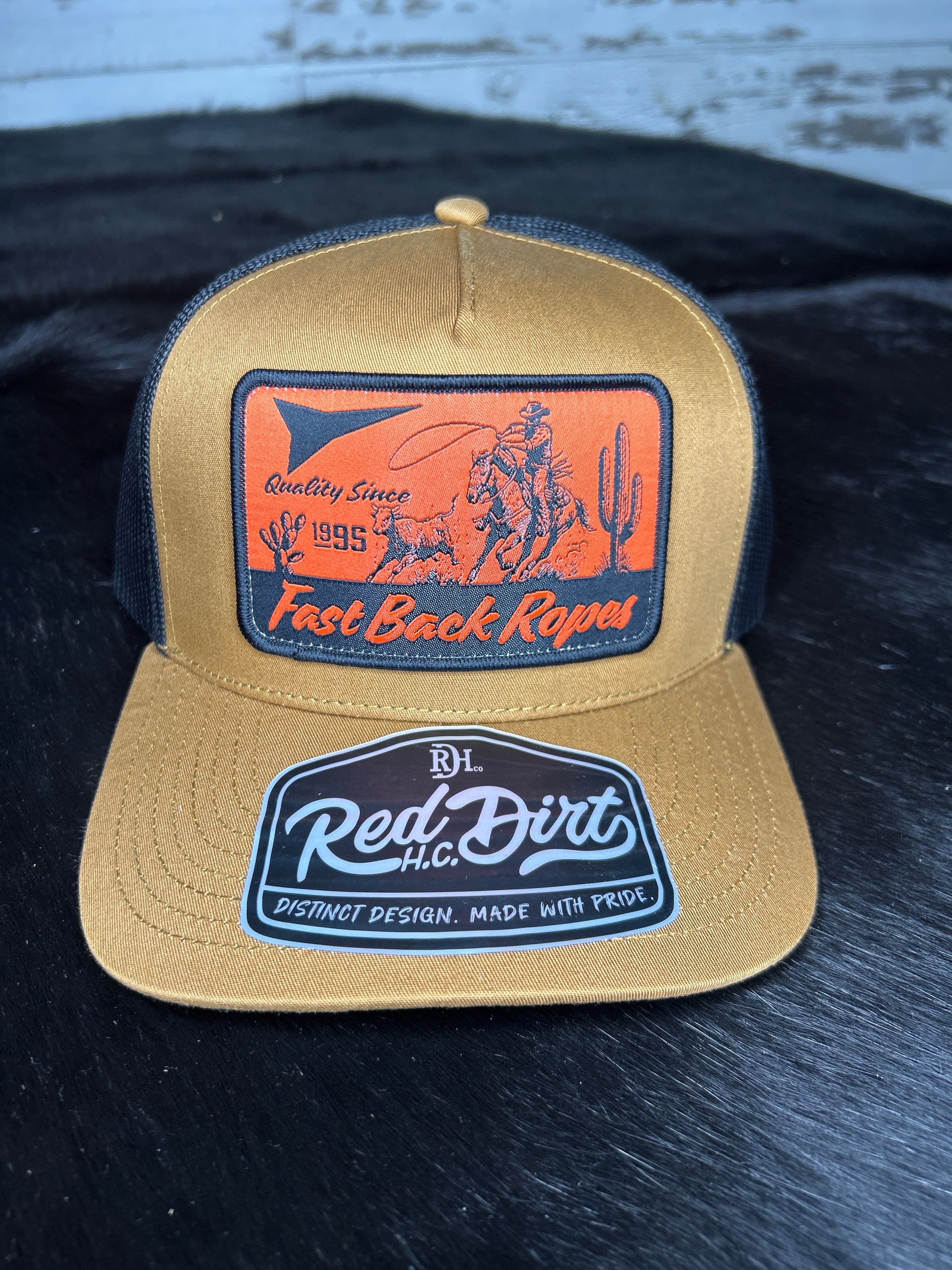 Red Dirt Hat ~ Fast Back