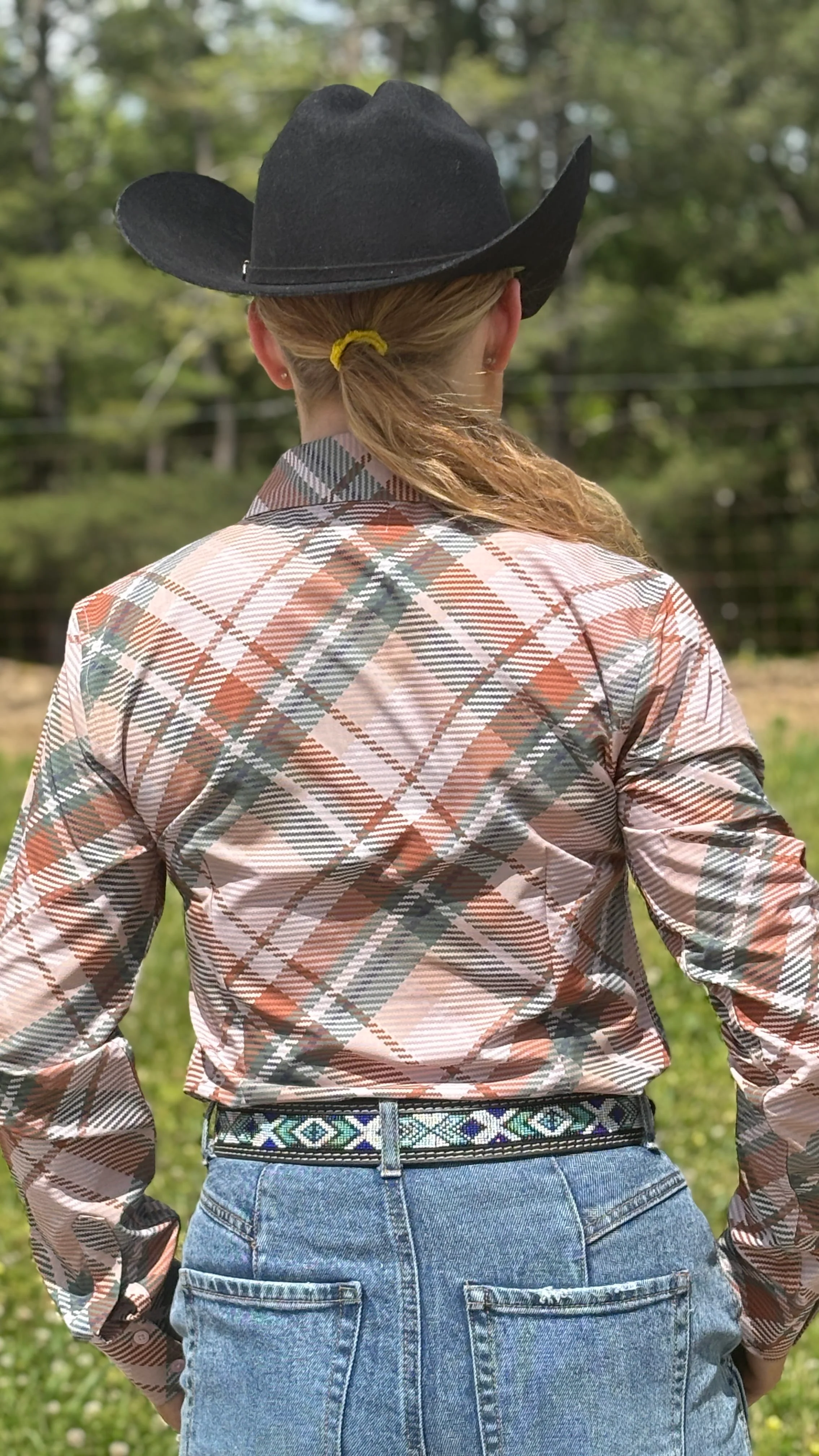 RHC Easy Care Show Shirt ~ Herrbne Nude - Image 3