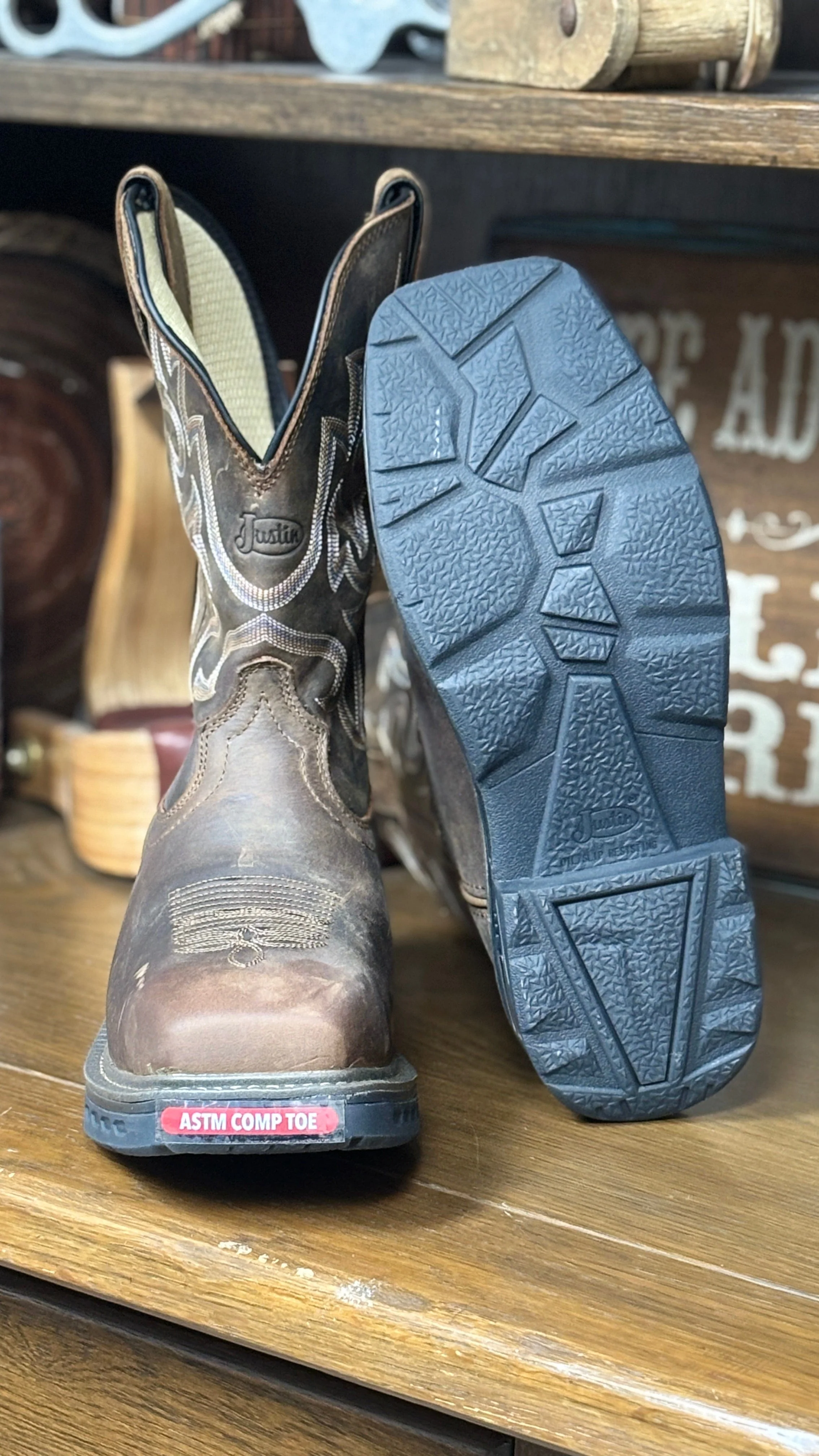 Rigman Waterproof Boots by Justin - Image 3
