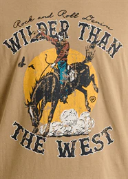 Rock & Roll Wilder Than The West Tee