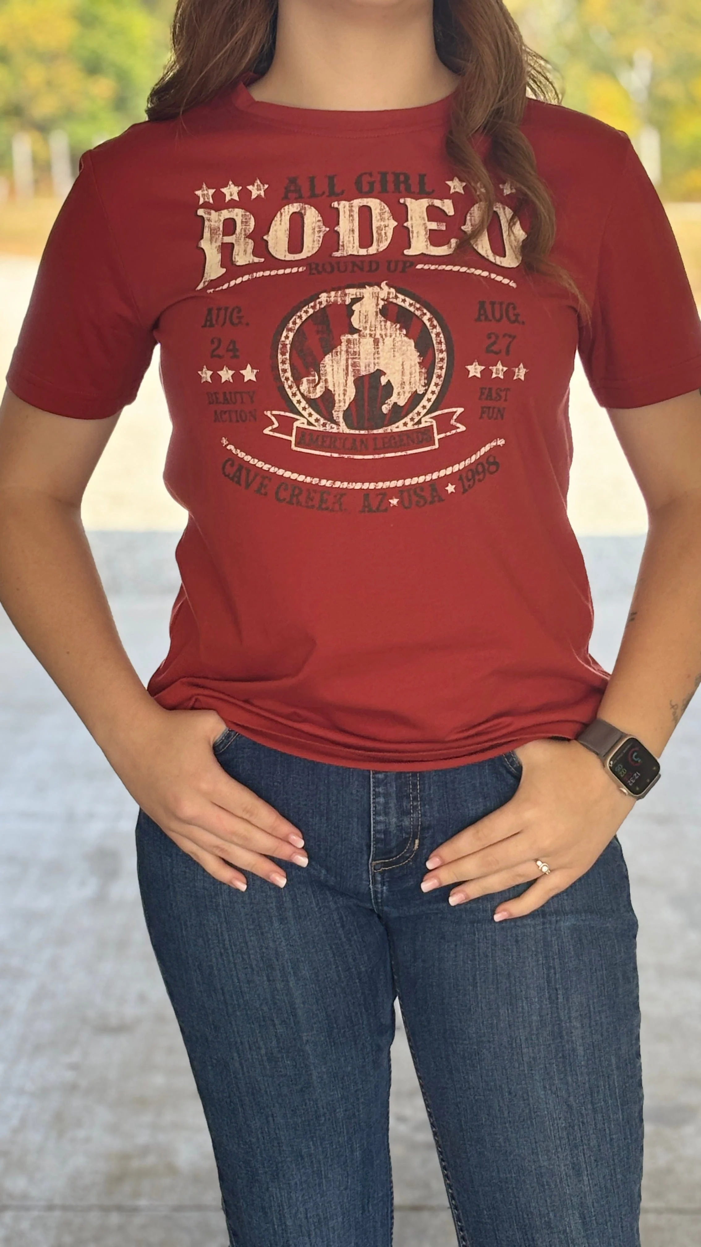 Rodeo Print Tee by Cruel Girl
