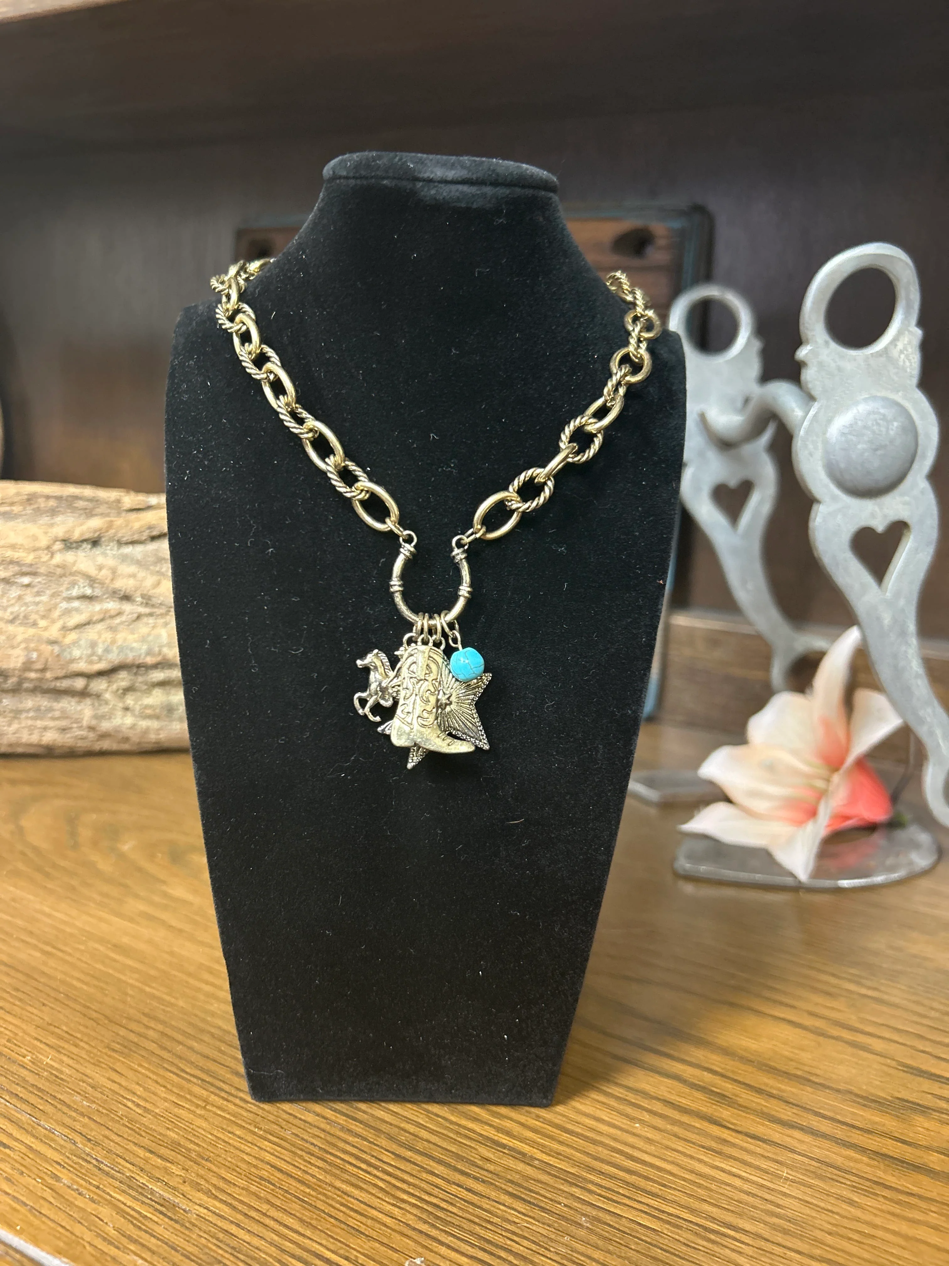 Rodeo Star Charm Necklace