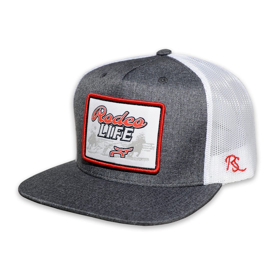 Rope Smart Cap ~ Rodeo Life ~ Grey