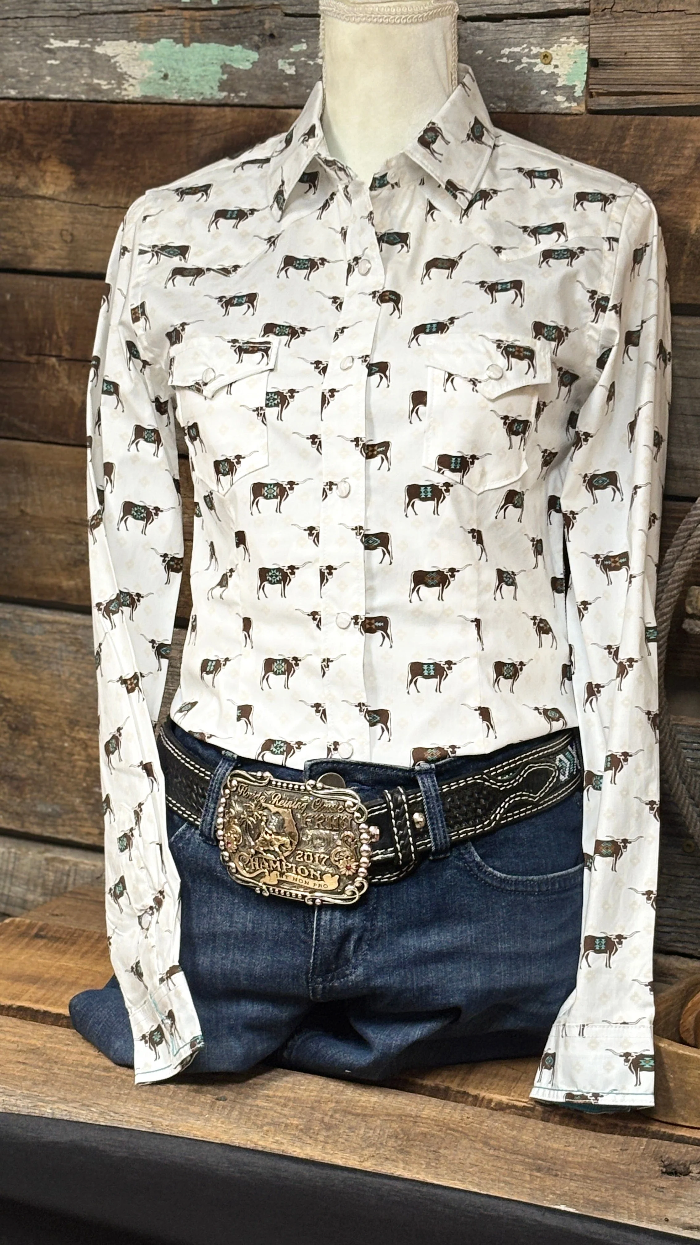 Rough Stock For Her - Steer Print