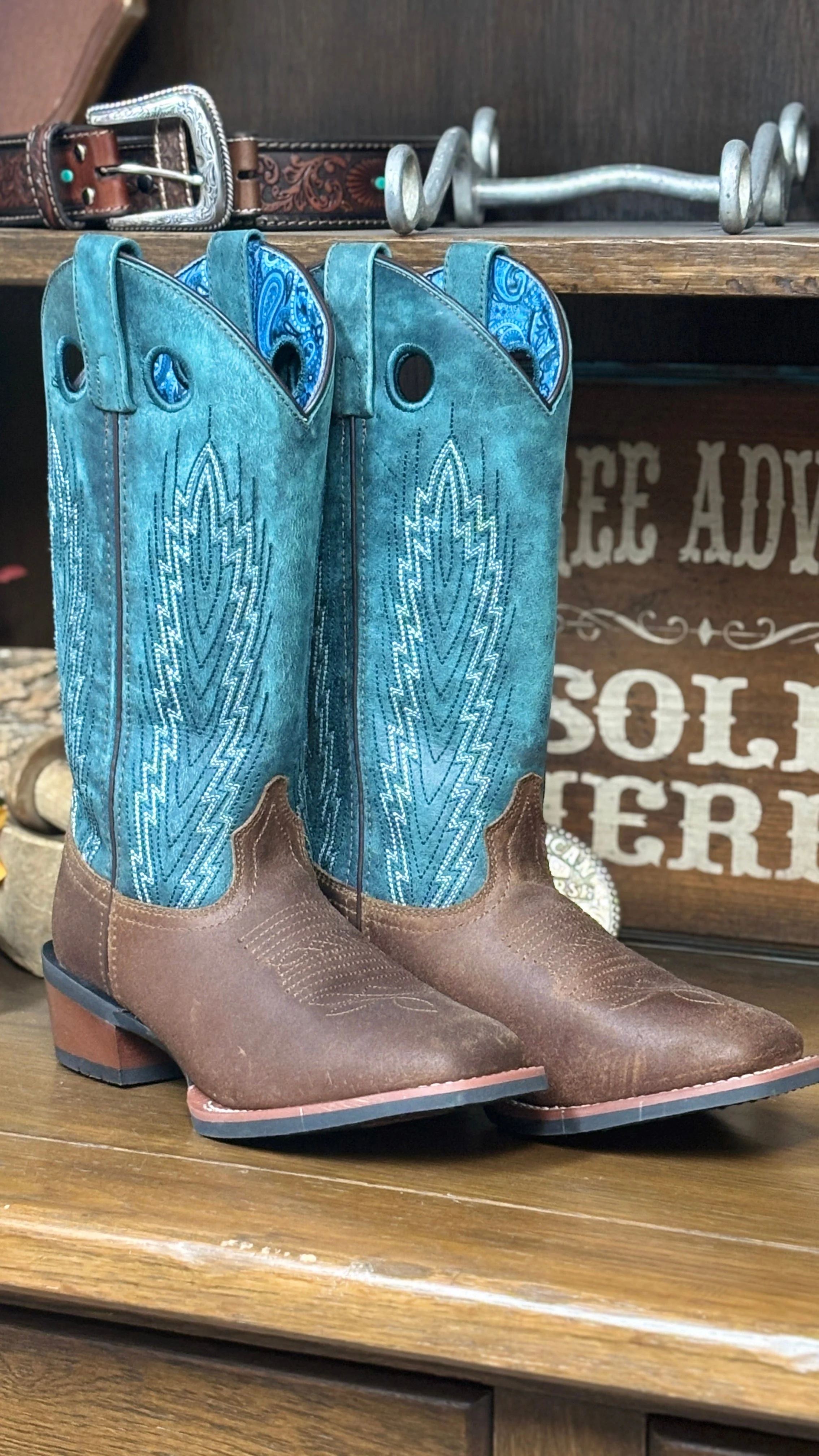 Sable Leather Boot by Laredo - Image 2