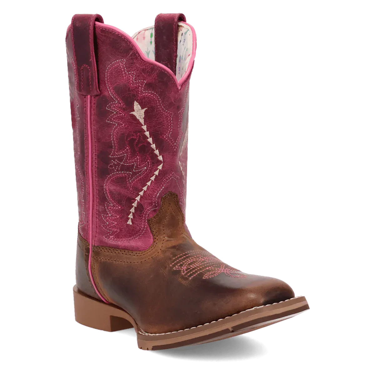 Salina Boots by Dan Post ~ Pink - Image 2