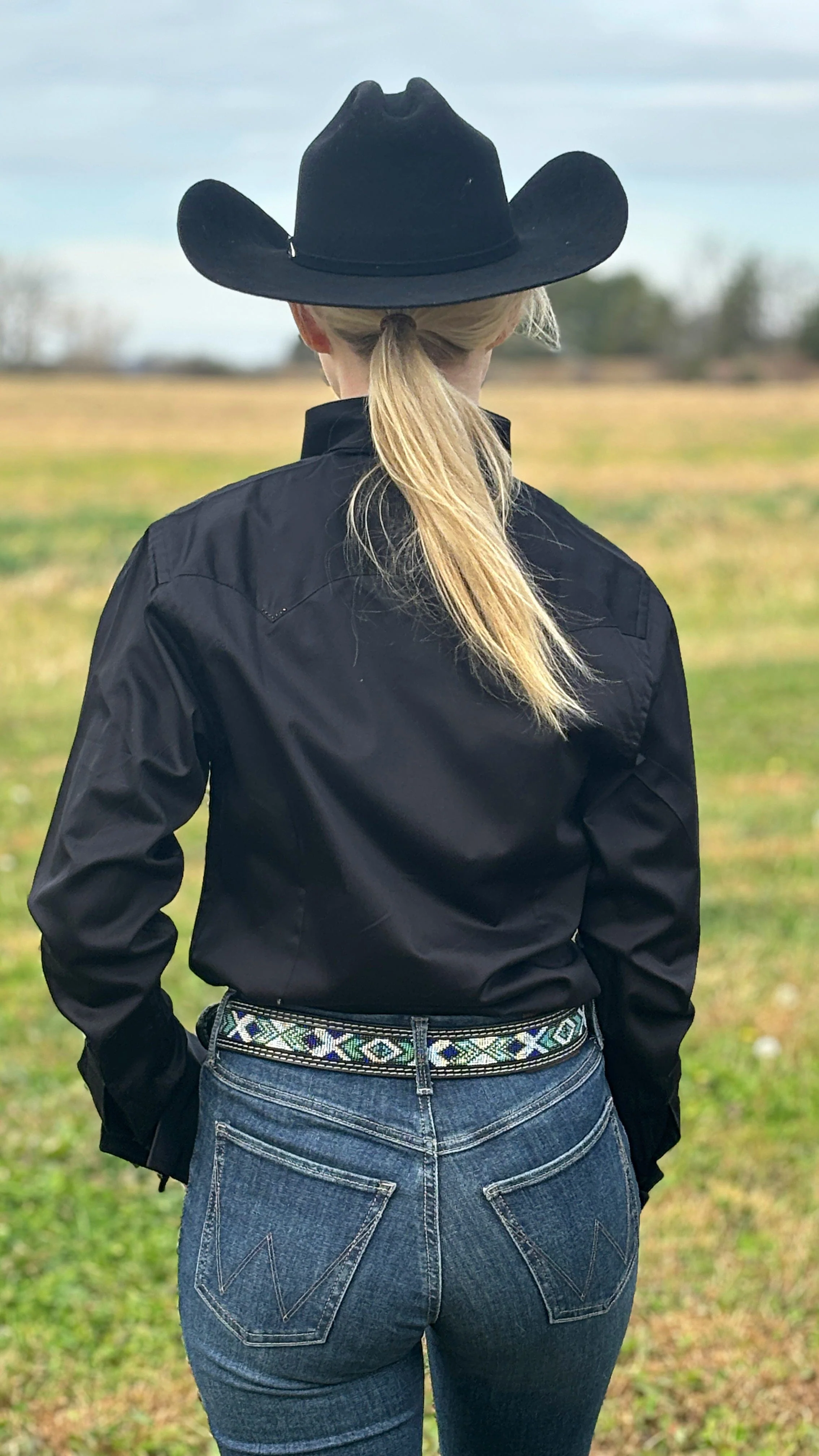 Sateen Solid Shirts ~ Black - Image 2