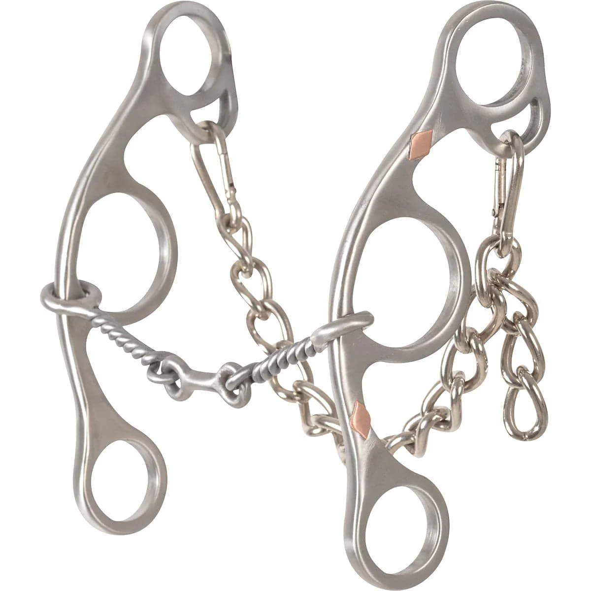 Sherry Cervi Barrel Bit ~ SS Small Twisted Wire